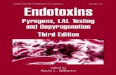 Endotoxins - The Eye - Pyrogens, LAL... · 15. Depyrogenation Validation, Pyroburden, and Endotoxin Removal 301 Kevin L. Williams 16. Automation, Process Analytical Technology, and