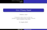 Gnu Privacy Guard - LASERsecurity.di.unimi.it/sicurezza1415/slides/gnupg2.pdf · 2017. 10. 12. · GnuPG Esercizi Perch e cifrare? Cifrari simmetrici Cifrari asimmetrici Cifrari ibridi