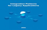 Integration Patterns for Legacy Applications...Integration Patterns for Legacy Applications 1. Confirm that your application is not listed in OIN 2. Select and use the integration