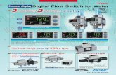 New 3-colour display Digital Flow Switch for Water 3 2 · 2015. 3. 27. · Set value Accumulated value Peak/Bottom value Instantaneous flow rate Note 1) Instantaneous flow rate Note