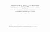 Mathematical Journal of Okayama University1 Fujii: Cobordism theory with reality Produced by The Berkeley Electronic Press, 1975