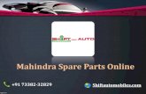 Mahindra Spare Parts Online- Shiftautomobiles.com