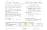ICM-42605 Datasheet - TDKinvensense.tdk.com/wp-content/uploads/2020/09/DS-000292... · 2020. 9. 16. · ICM-42605 Datasheet Premium Performance 6-Axis MotionTrackingTM IMU This document