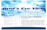Byrd’s Eye View · 2014. 7. 28. · Prayer Requests Please pray for... Our busy summer! Please pray as we return bi-weekly to Bacau, our new city and villages, and for teams that