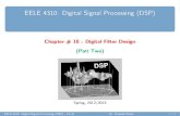 EELE 4310: Digital Signal Processing (DSP)10mmsite.iugaza.edu.ps/musbahshaat/files/chapter10_handout_B.pdf · 2013. 5. 4. · EELE 4310: Digital Signal Processing (DSP) Chapter #