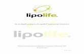 Analysis of Lipolife Vitamin C...Vitamin C liposomes from Lipolife® were characterised to determine the size of the liposomes, size distribution and long-term stability under different
