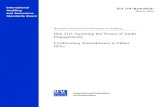 ISA 210, Agreeing the Terms of Audit Engagements ... · If, prior to completing the audit engagement, the auditor is requested to change the audit engagement to an engagement that