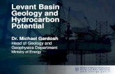 Levant Basin Geology and Hydrocarbon Potential · 2016. 9. 21. · Basin Analysis Study Offshore Israel An integrated Basin Analysis Study was conducted by Beicip-FranLab in 2015