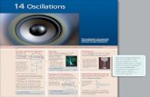14 Oscillations - PDF Documents...Oscillations Looking Ahead The goal of Chapter 14 is to understand systems that oscillate with simple harmonic motion. In this chapter you will learn
