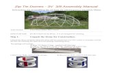 3V 3/8 Assembly Manual - Zip Tie Domes | Geodesic Dome ... The Dome Calculator Material Utilization
