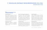 7. DOUGLAS AVENUE NEIGHBORHOOD (C1/C2) › sites › default › files › ...The character of Douglas Avenue changes from the southern Village line to the northern Village line. In