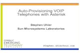 Auto-Provisioning VOIP Telephones with Asterisksau.homeip.net/presentations/oreilly.pdf · 2006. 1. 24. · Asterisk Configuration 6 LDAP 6 Post Provisioning. January 24, 2006 ...