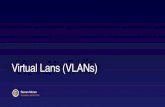 Virtual Lans (VLANs)…VLAN IDs VIRTUAL LANS (VLANS) VLAN IDs are defined by the customer on each device. Must be unique per device. Hardware at both the DX location and on-prem must