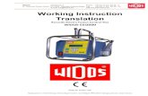 Working Instruction Translationwidostechnology.com/widos/wp-content/files_mf/...accordance to the applicable standards like DVS 2208-1, BGV A2, ISO 12176-2 and most ...