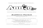 Audition Packet - CRMS Choir Homepagecrmschoir.weebly.com/uploads/1/3/3/7/13376195/untitled.pdfAlone with Annie, Warbucks tells her that before she came into his life Something Was