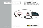 MiniFlex - AEMCFrequency Range 10Hz to 20kHz with current derating Frequency Limitation see 3.1 (up to 300Arams there is no frequency limitation) Influence Of Conductor Positioning