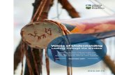 Looking Through the Window€¦ · Voices of Understanding Looking Through the Window Examining decision-making models and creating ethical spaces where indigenous communities and