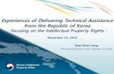 Experiences of Delivering Technical Assistance from the Republic … · 2018. 11. 26. · Experiences of Delivering Technical Assistance from the Republic of Korea-focusing on the