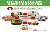 Diet Mistakes to Avoid - Natural Heart Doctor HYPERTENSION DIET MISTAKES 8 DIET MISTAKES TO AVOID FOR