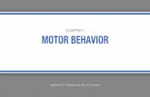 CHAPTER 7 MOTOR BEHAVIOR - websites.rcc.eduwebsites.rcc.edu/daddona/files/2018/10/Chapter-7.pdf · 2018. 10. 17. · Chapter Objectives •Explain what a motor behavior researcher