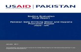 Endline Evaluation Final Report Pakistan Safe Drinking ... · KPK North-West Frontier Province ... The four-year project (2006–2010) was designed to increase the effectiveness and