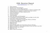 DSA Receiver Report - g8fek.com...Measurements performed by heating SBA1400/1700 () SN02 with hot air Conclusions: Gain: -.015 dB/C or -0.6dB/40C, Phase: -.13 deg/C or -5.2 deg/40C,