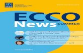 Volume 11 | Issue 2 | 2016 ECCO · 2017. 10. 2. · News ECCO SUMMER Volume 11 | Issue 2 | 2016 12th Congress of ECCO in Barcelona: Preliminary Programme Page 4-13 Call for Applications