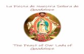 Celebration of Our Lady of Guadalupe · Hari ng langit, Diyos Amang makapangyarihansalahat. Panginoon Hesukristo, bugtong na Anak, Panginoog Diyos, Kordero ng Diyos, Anak ng Ama.