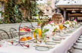 THE PATIO · The Patio is completely under cover and your event will still go ahead in the case of wet weather. We have heaters installed in the ceiling in the event of cold weather.