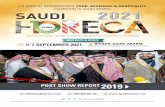 NEW DATE & VENUE - SAUDI HORECA · 2021. 1. 11. · ABOUT HORECA BE PART OF THE HORECA EXPERIENCE THE ANNUAL BUSINESS MEETING PLACE FOR THE HOSPITALITY & FOODSERVICE INDUSTRIES Saudi