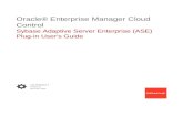 Sybase Adaptive Server Enterprise (ASE) Plug-in User's Guide · 2020. 12. 18. · The Sybase ASE Database plug-in for Oracle Enterprise Manager Cloud Control 13c has been updated
