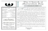 The Church at Horseshoe Baychurch-hsb.org/newspdf/pdfdocs/October2008.pdf · 2014. 1. 23. · NON_PROFIT ORGANIZATION US POSTAGE PAID PERMIT NO. 51 MARBLE FALLS, TX 78654 The Church