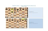 Mato Jelic The King Hunt (Part 2) - Chess School...1 Mato Jelic – The King Hunt (Part 2) Mato Jelic Question 1. White to play and win. Question 2. White to play and win. 11 1 White