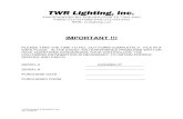 AA3-5MBUT 06 06 03 2 - TWR Lighting, Inc. · 2018. 11. 20. · AA3/5MBUT CONTROLLER I;/TWR MANUALS/AA3/5MBUT.doc 1 Rev. 06.09.03 1.0 GENERAL INFORMATION The TWR Model AA3/5MB-UT controller