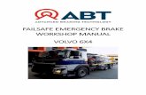 FAILSAFE EMERGEN Y RAKE WORKSHOP MANUAL VOLVO 6X4 · MAN-080 14 SEP 2020 4 Important Information This manual applies to the fourth generation ABT Failsafe for the Volvo FE, FM and