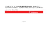 TI-RTOS 2.16 Power Management: MSP432, CC13xx/CC26xx, and CC3200 SimpleLink … · 2016. 11. 3. · TI-RTOS 2.16 Power Management: MSP432, CC13xx/CC26xx, and CC3200 SimpleLink MCUs