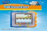 User’s ManualB142554C...V.readertM is an animated storyteller that brings books to life in a kid-tough, touch screen reading system for 3 - 7 year olds. With V.reader tM your child