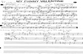My funny valentine C min / Ab maj - University of Vermonttgcleary/MU 024/MU 024 pdfs in syllabus...MY FUNNY VALENTINE ( ðnQ ) SIDE 4, TRACK 5 By Lorenz Hart & Richard Play 2 Choruses