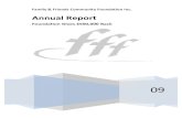 Annual Report - Report...2008 Heath Foundation- Ambulance Equipment 13500 Health Center- Tub 31680 Palliative Room Renovations 11313 2009 Health Foundation- Cardiac Equipment 2500
