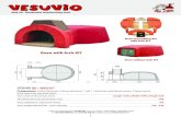 Oven with Arch KIT - Zio Ciro VESUVIO 90 + Arch KIT Components: 4 floor elements, 4 dome elements, 1
