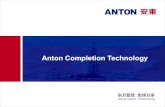 Anton Completion Technology · SISO anchor seal assembly Open Hole PBR Liner hanger with top packer Tieback seal assembly PBR Top isolation packer Tubing Hanger Landing Collar Float