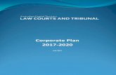 Corporate Plan 2017-2020 - Magistrates Court · ACT Law Courts and Tribunal Corporate Plan 2017-2020 4 Supreme Court The Supreme Court of the ACT commenced on 1 January 1934. The