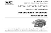 Industrial Engines Master Parts Manualengine.od.ua/ufiles/LISTER-PETTER-LPW-LPWT-LPWS-Master... · 2017. 7. 31. · Typical Engine Profiles LPWS4 LPW3 LPWT4. LPW, LPWT, LPWS Master