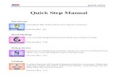 Quick Step Manualkr.scanq.com/download/manual/enlite_eng_quicksteps.pdf · 2004. 6. 7. · QUICK STEPS Quick Step Manual Location New Service Issue Quick Slip Ticket and let users