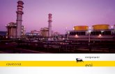 ravenna - Eni: energy company€¦ · ravenna. Production capacity Generation section 1 - - Composed of: • one 122.8 MWe gas turbine plant (TG501) with a recovery steam boiler (BA501)