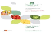 Post Show Report - GiMAExhibitor survey results 78% had a return on investment from exhibiting at WorldFood Moscow 89% Are satisfied with exhibiting at WorldFood Moscow 71% Meet existing