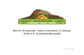 BSA Family Adventure Camp 2021 Guidebook · 2020. 10. 21. · BSA Family Adventure Camp at Philmont Scout Ranch focuses on families experiencing new and exciting Philmont adventures