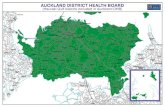 Auckland District Health Board Map · auckland district health board (hauraki gulf islands included in auckland dhb) puo;j st heuers kohimarama chevalier broadway ministry of health