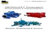SIM Holland B.V. Pompsupport · 2018. 8. 1. · - Rootsblowers (Roots Dresser / Robushi / Aerzen / etc.) Revisie van overige rotating - Airfanbanken met of zonder pitch-control. -