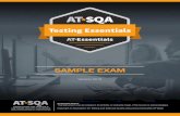 AT*SQA Testing Essentials Syllabus - Sample Exam 230319SQA_Testing_Essentials_Syllabus-Sample_Exam.… · Testing Essentials — Sample Exam, Version 2019 6 © Association for Testing